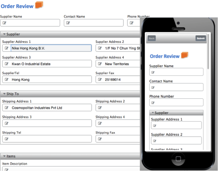 Picture of Adeptia Integration tools.