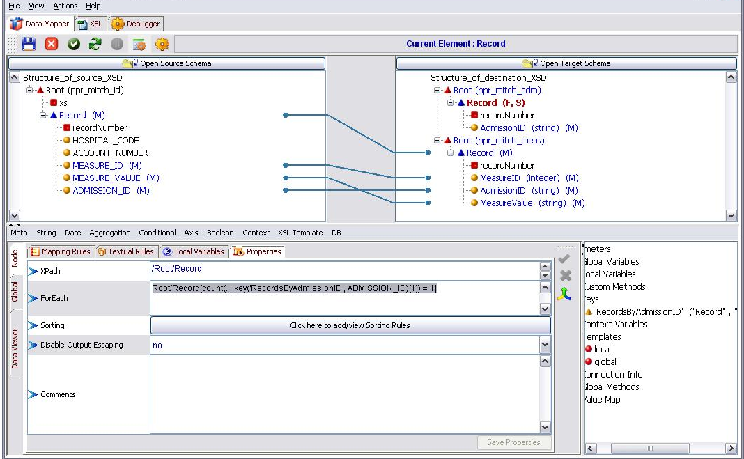 Picture of Adeptia Suite tools.