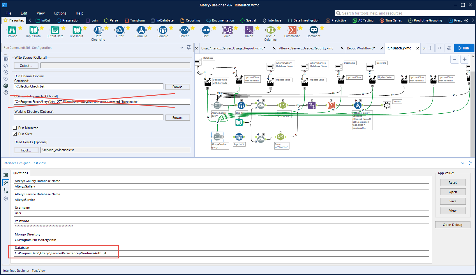 Screen shot of Alteryx Intelligence Suite software.