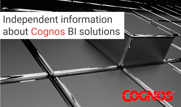 Cognos BI software