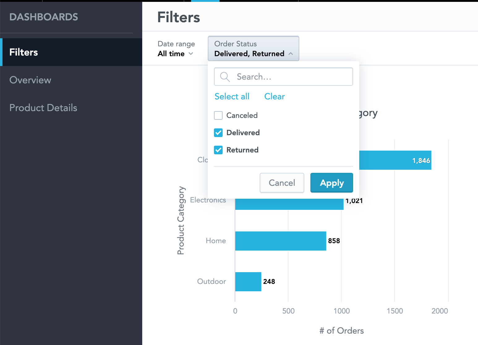 Picture of GoodData Platform tools.