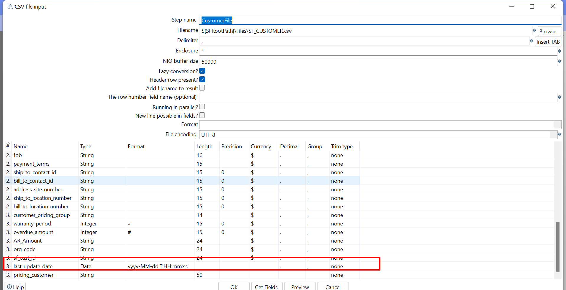 Screen shot of Pentaho Data Mining software.