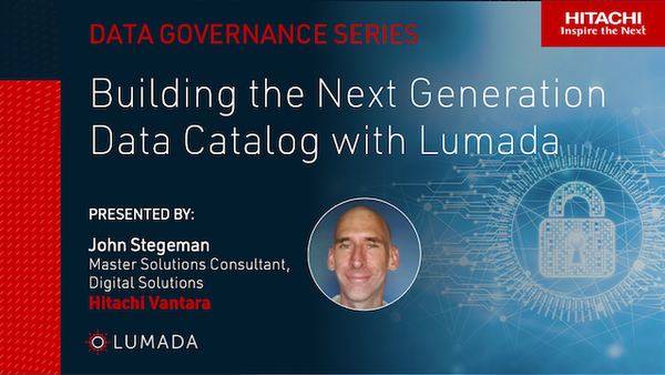 Screen shot of Lumada Data Integration software.