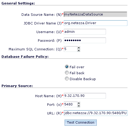 Picture of Netezza Performance Server tools.