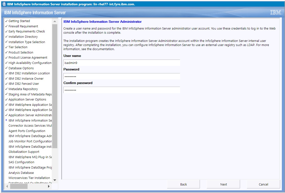 Picture of IBM Infosphere Information Server tools.