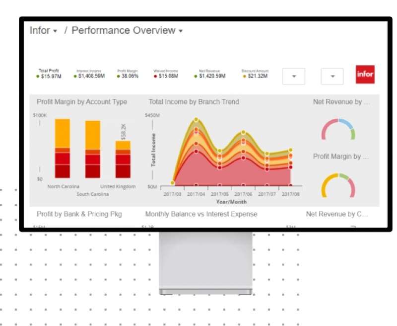 Picture of Infor Corporate Performance Management tools.