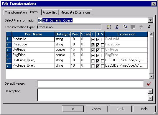 Picture of Informatica PowerCenter Data Profiling tools.
