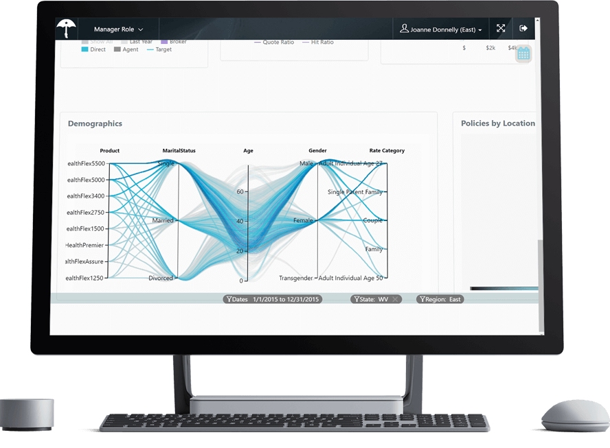 Picture of Logi Info tools.