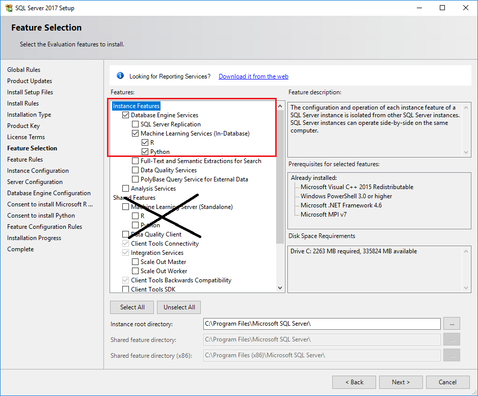 SQL Server Machine Learning in action