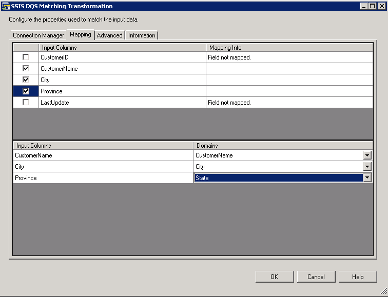 Picture of Sql Server Data Quality tools.