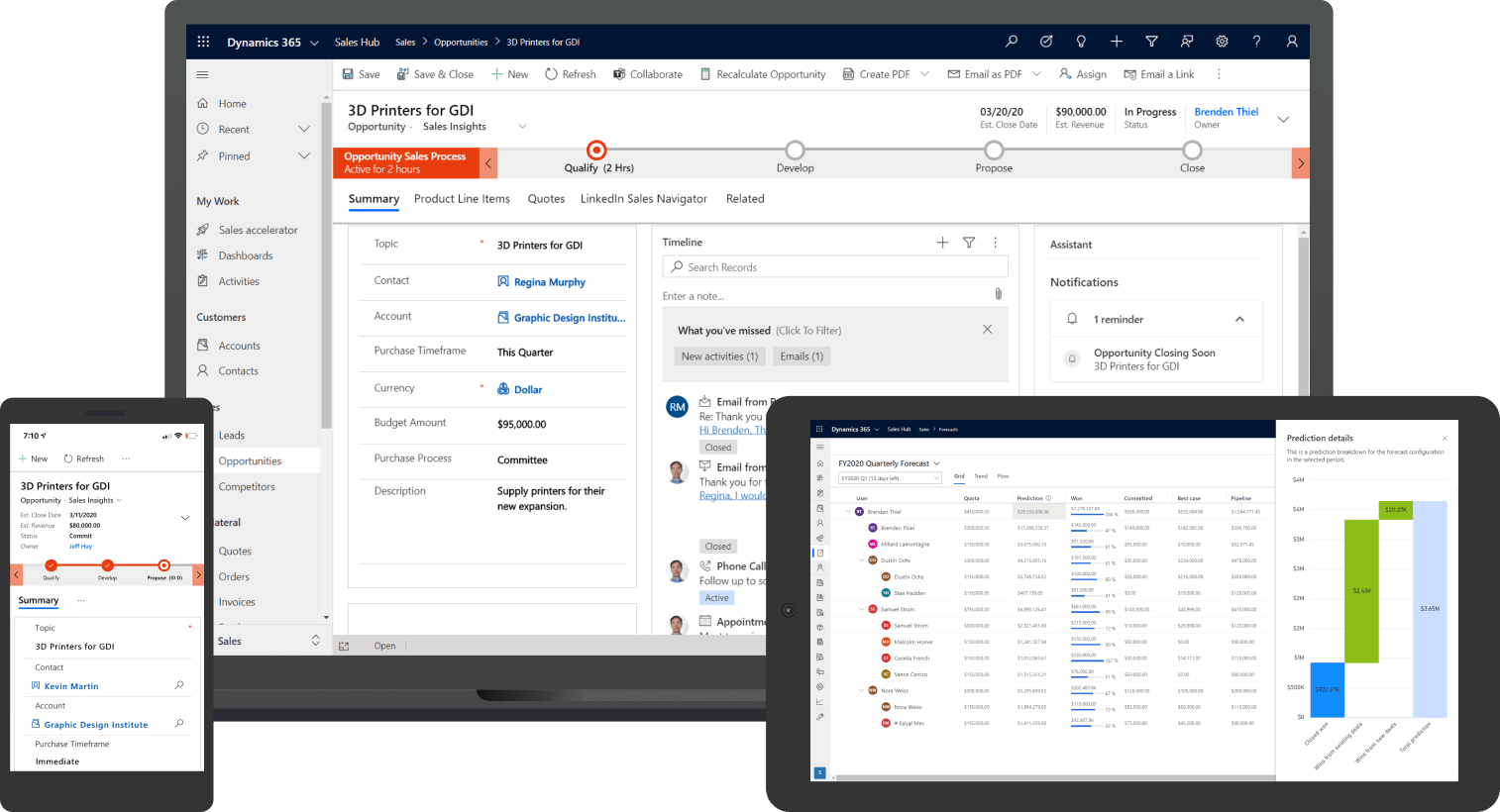 Picture of Microsoft Dynamics CRM tools.