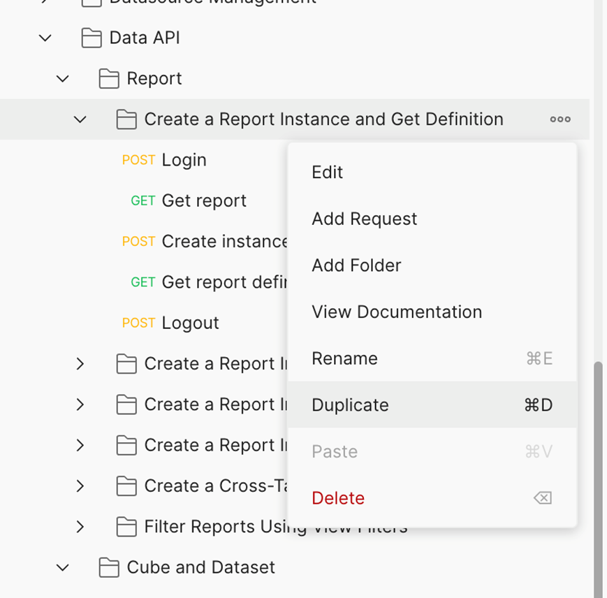 Picture of MicroStrategy Rest APIs tools.