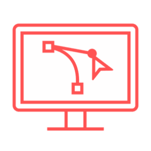 Icon of a computer screen
