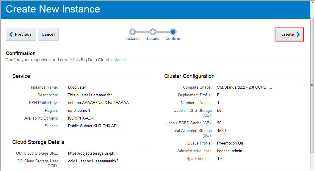 Screen shot of Oracle Big Data Lite software.