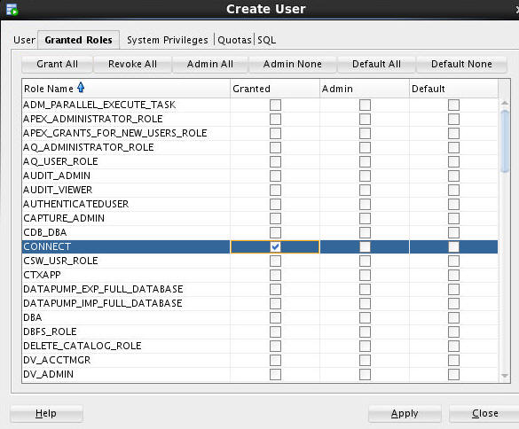 Screen shot of Oracle Data Miner software.
