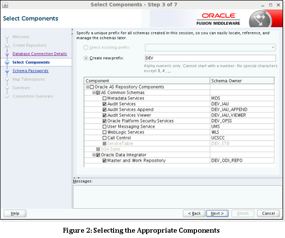 Screen shot of Oracle Warehouse Builder software.