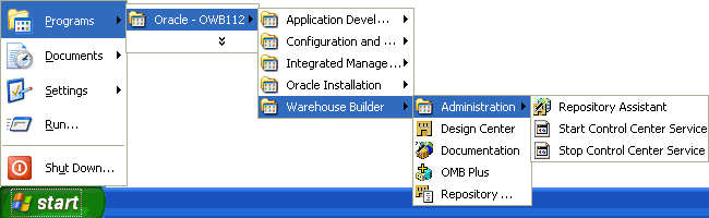 Oracle Warehouse Builder in action