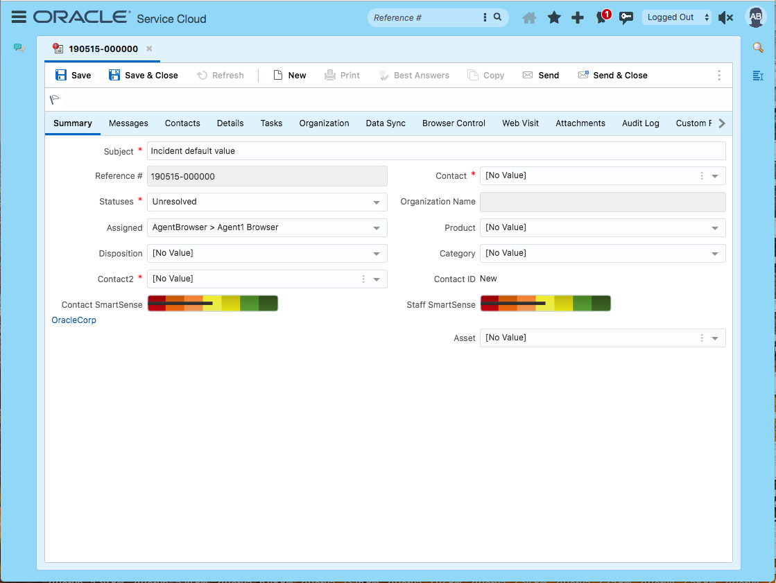 Oracle Service Cloud in action