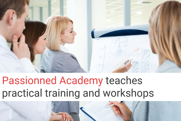 Passionned Academy teaches practical training and workshops