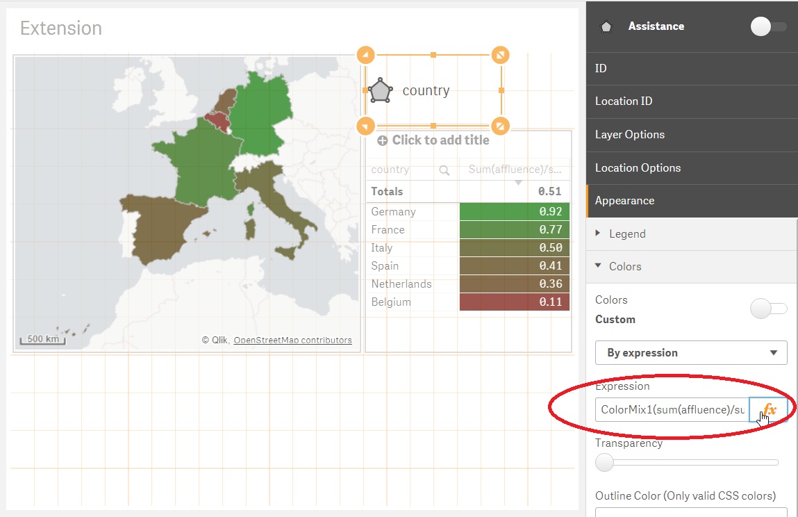 Qlik Geoanalytics in action