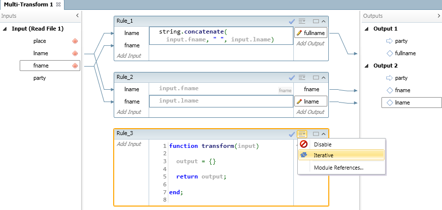 Picture of QlikView Expressor tools.