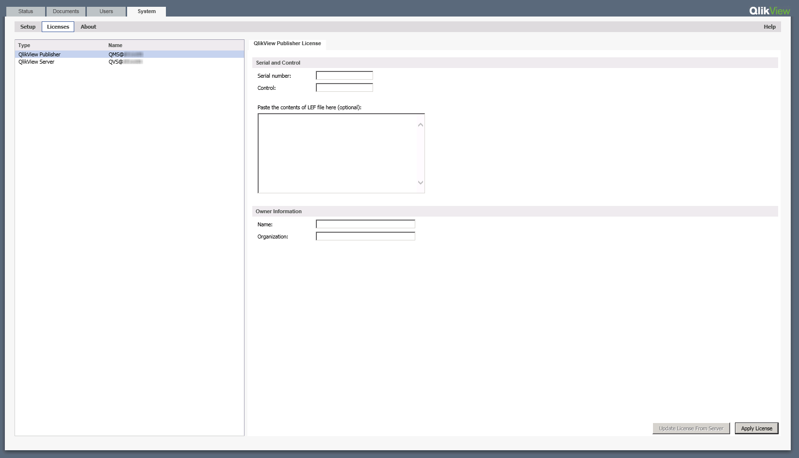QlikView Server in action