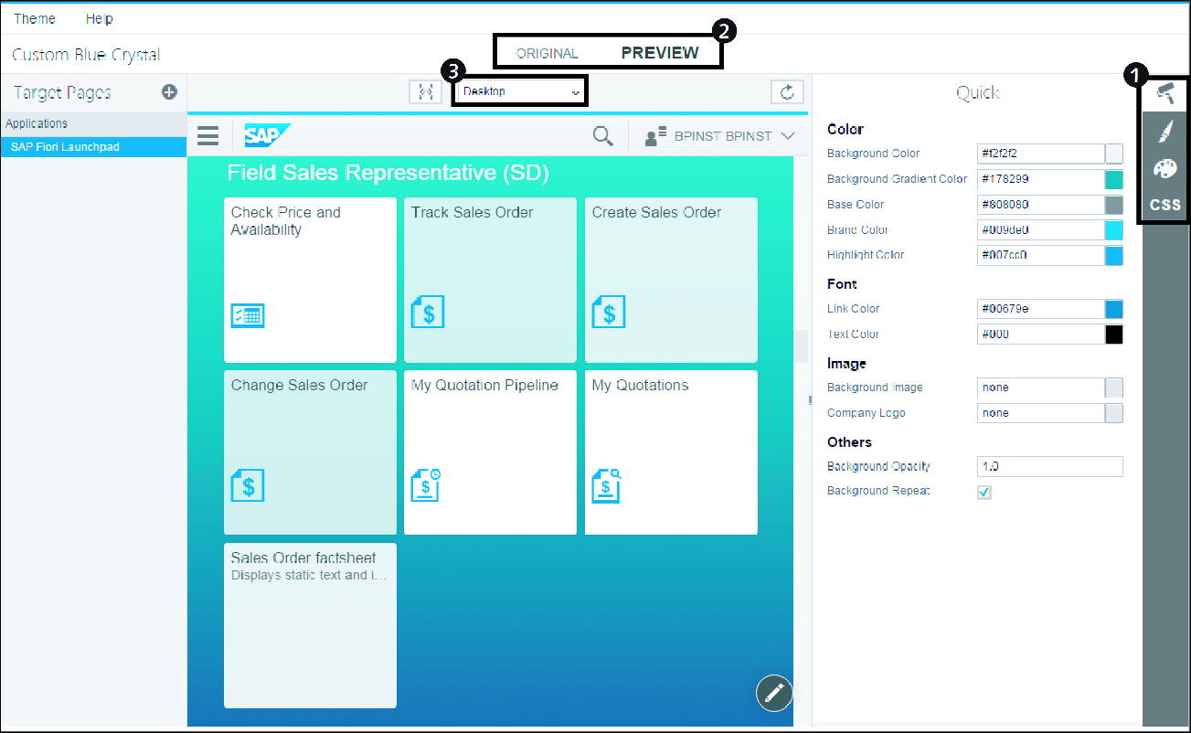 Fiori Launchpad in action