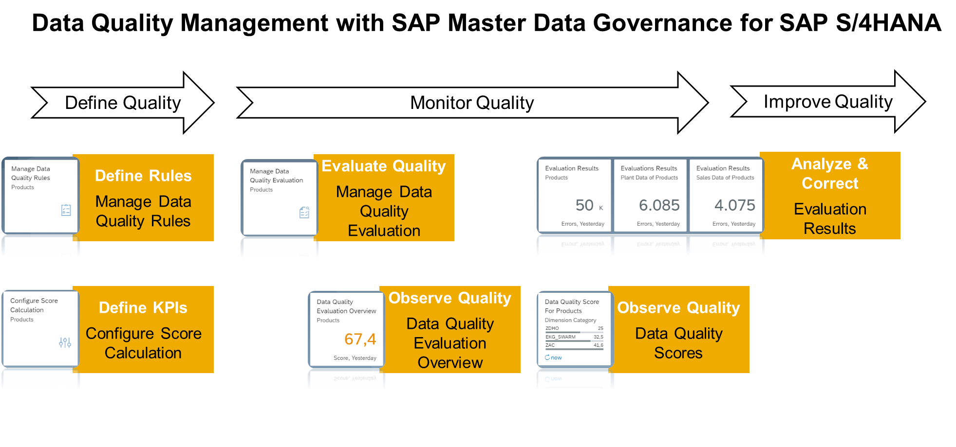 SAP Data Quality Management in action