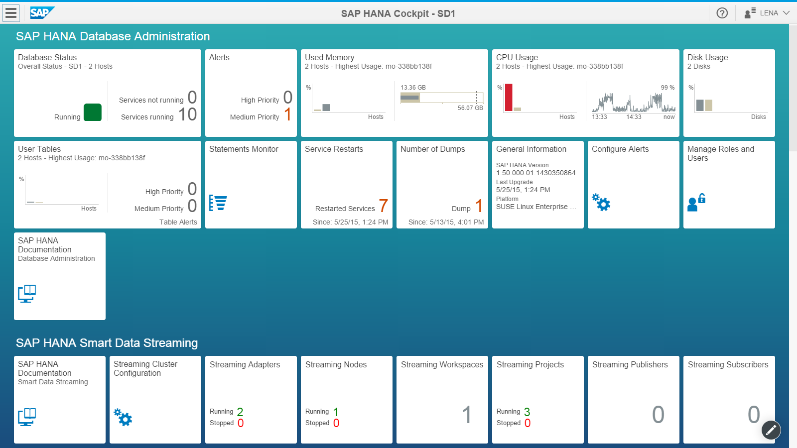 SAP HANA Streaming Analytics in action