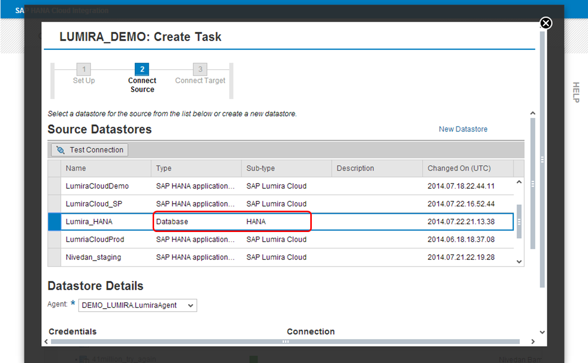 Picture of Lumira Cloud tools.