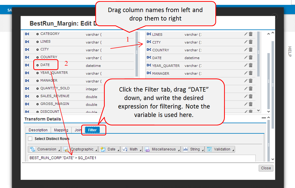 Lumira Cloud in action