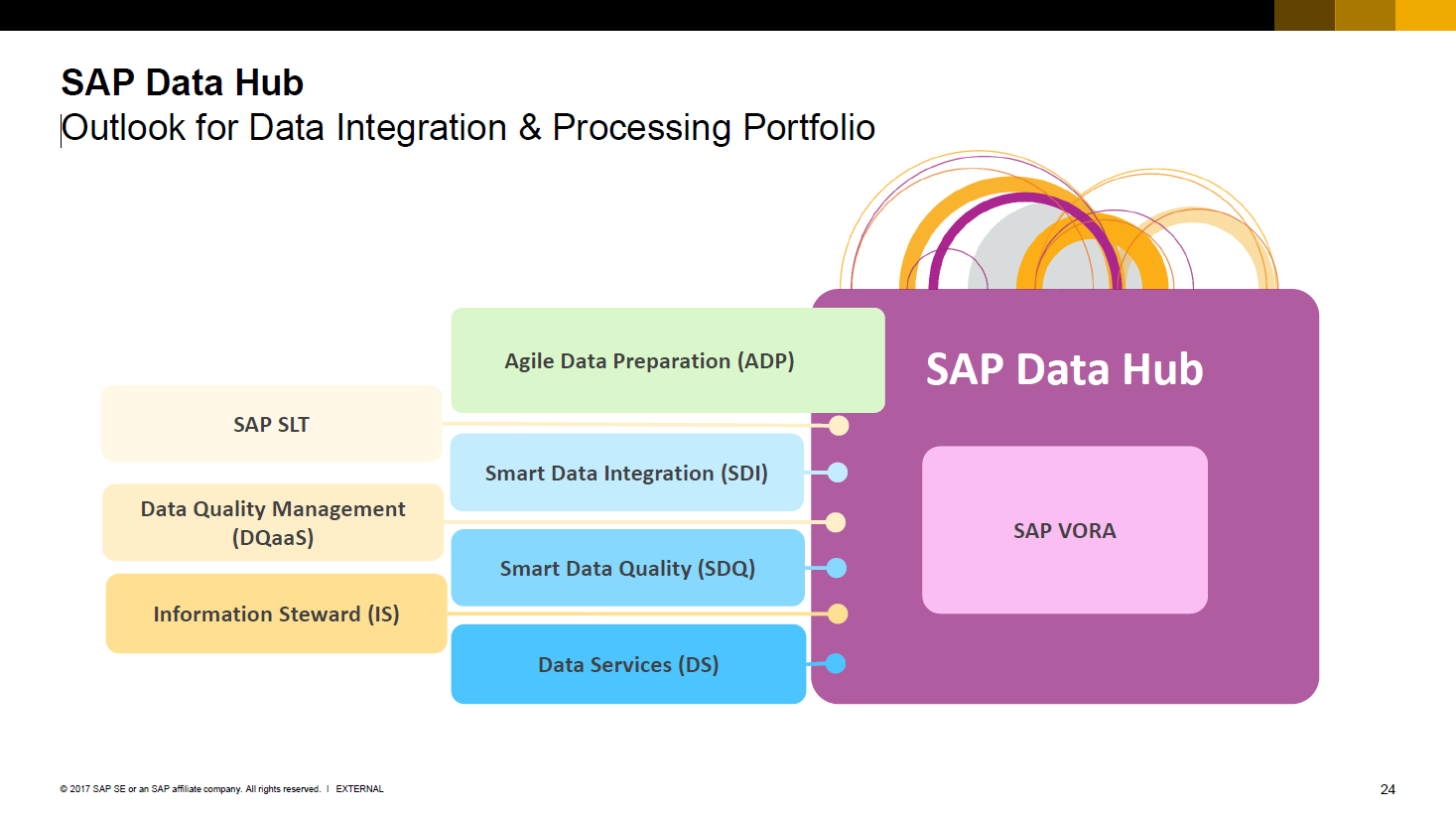 Screen shot of SAP Data Services software.