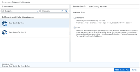 SAP Data Quality Management in action