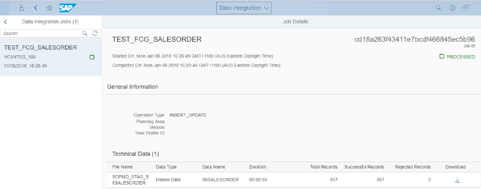 IBP Data Integration in action