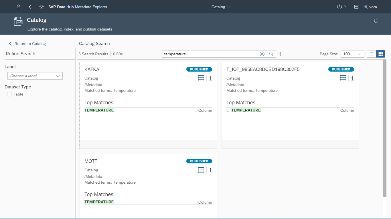 SAP Data Hub in action