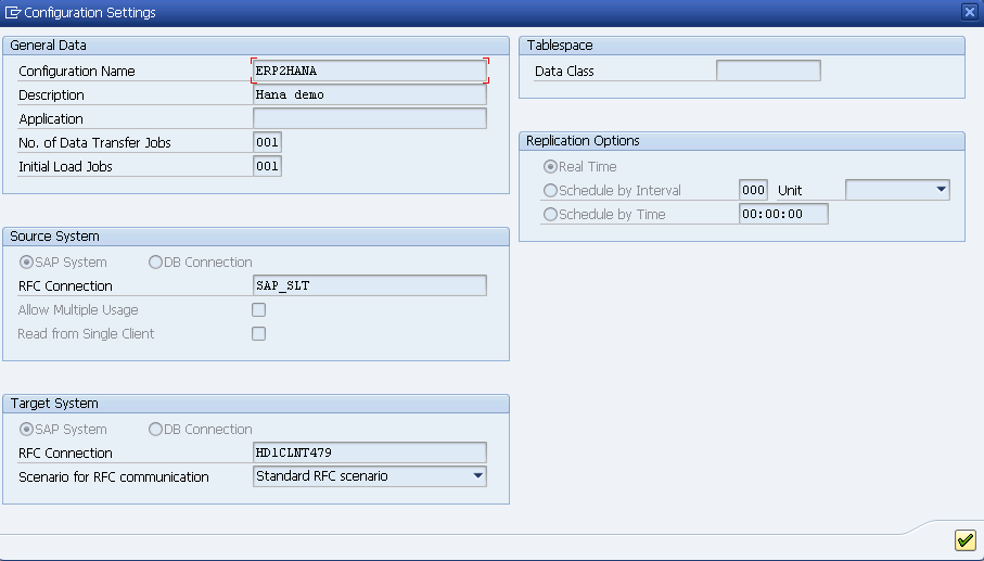 Picture of SAP LT Replication Server tools.