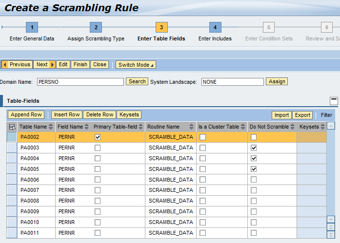 Picture of SAP TDMS tools.