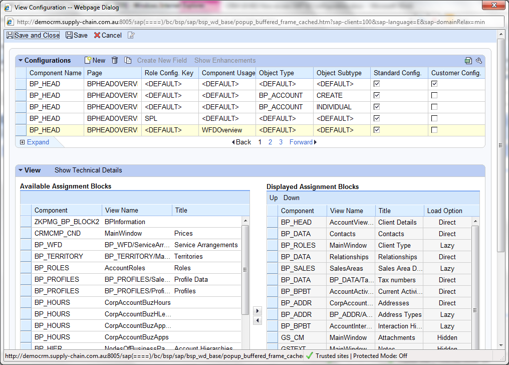 SAP CRM in action