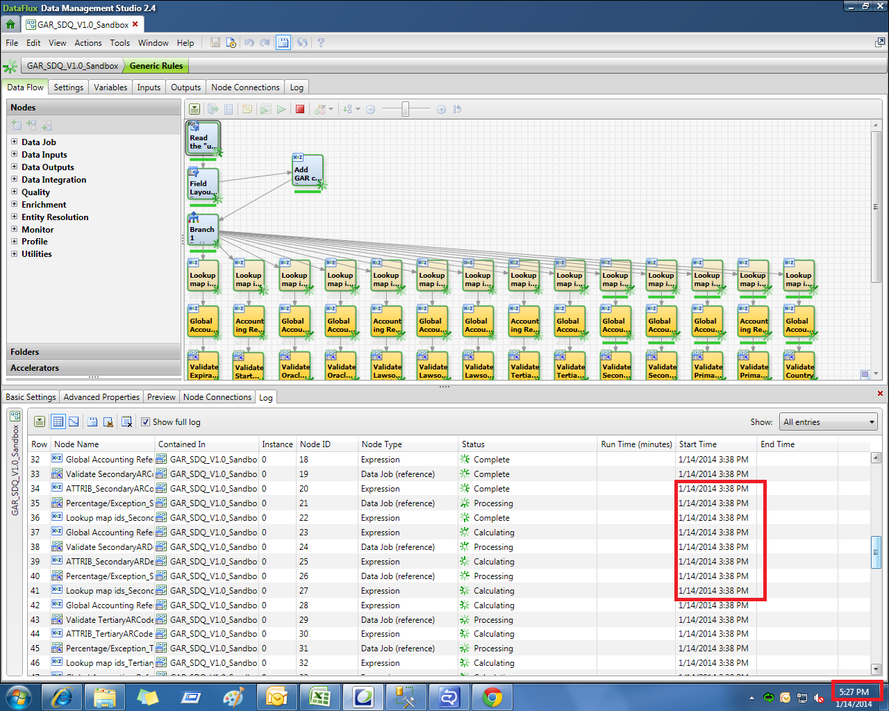 Dataflux in action