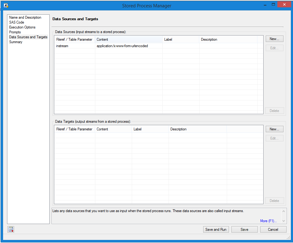 Picture of SAS Data Integration Server tools.