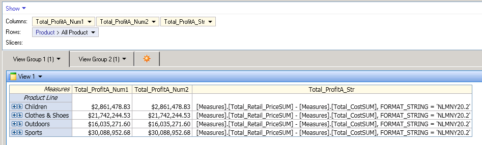 SAS OLAP Cubes in action