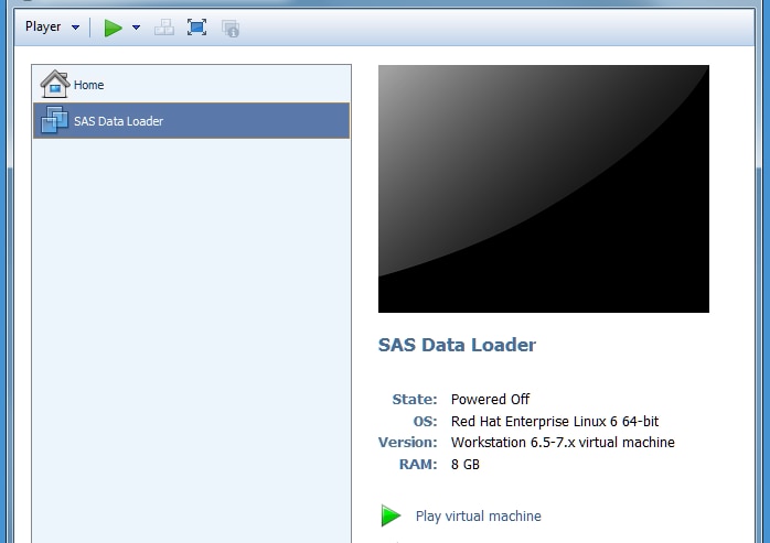 SAS Data Loader in action