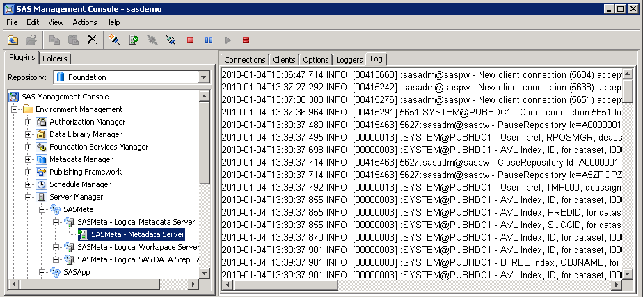 Picture of SAS Metadata Bridge tools.