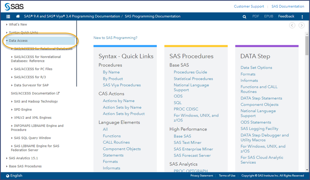 SAS/ACCESS in action