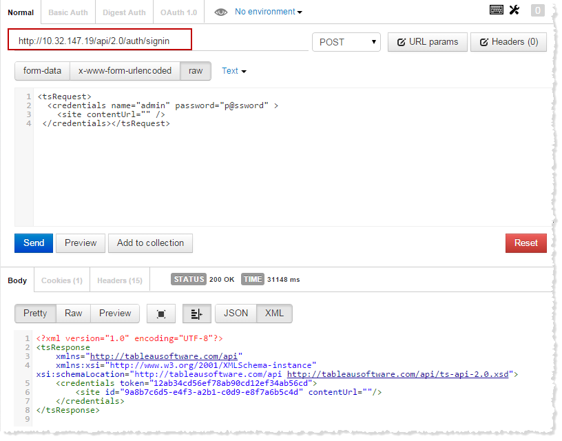 Tableau Server REST API in action