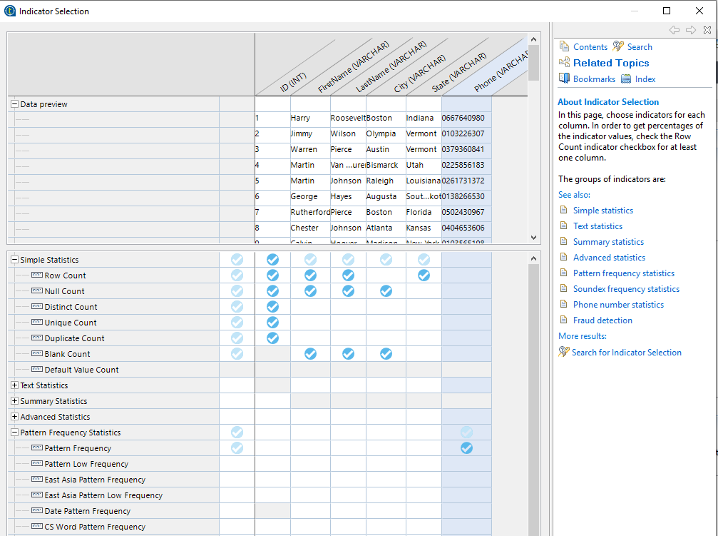 Screen shot of Talend Data Fabric software.