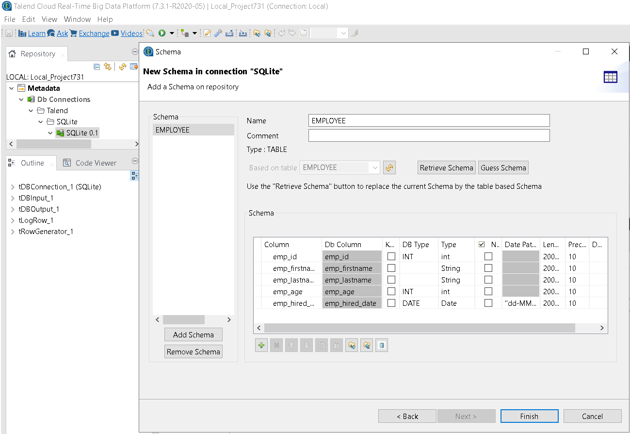 Talend Data Integration in action