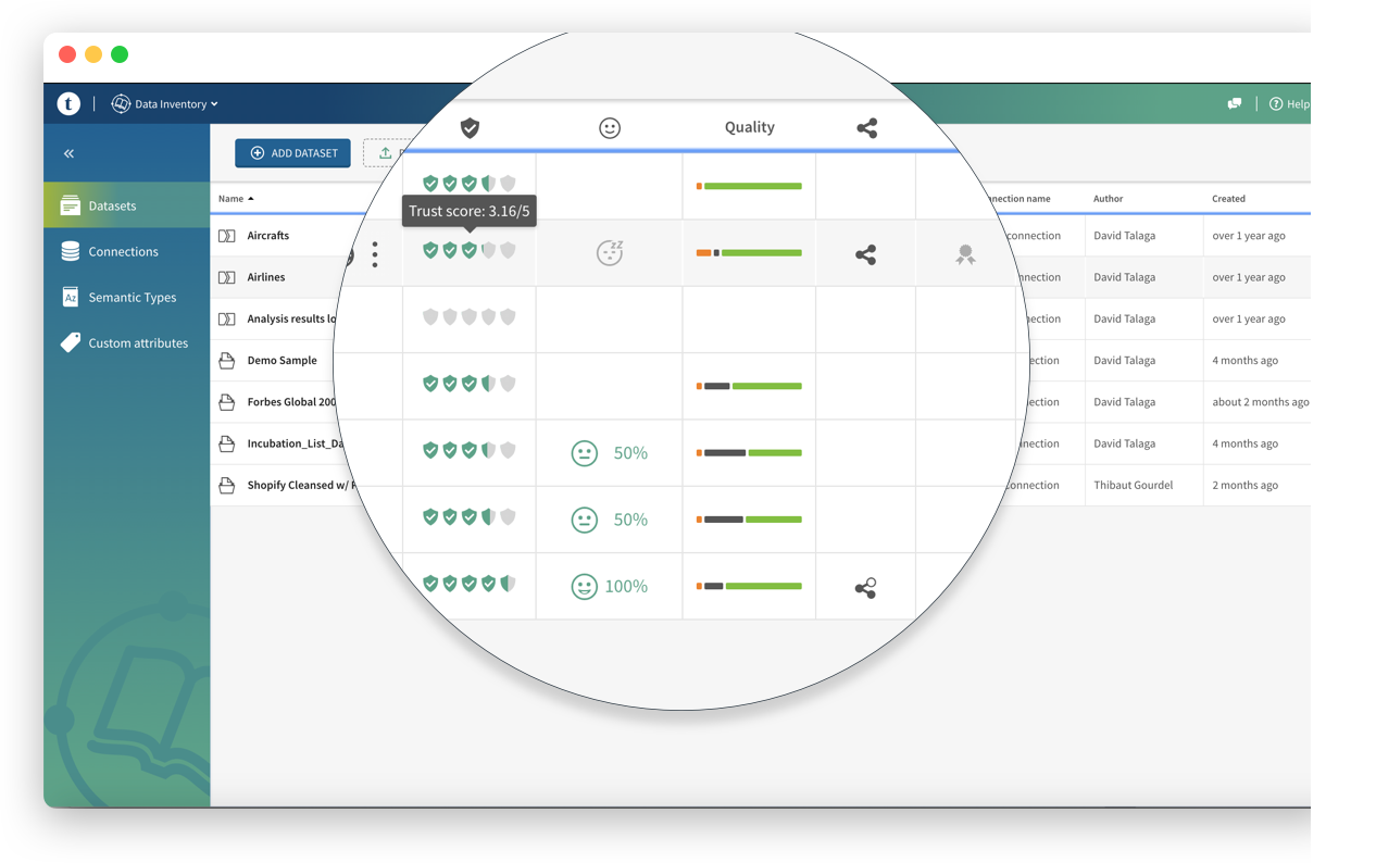 Talend Data Catalog in action