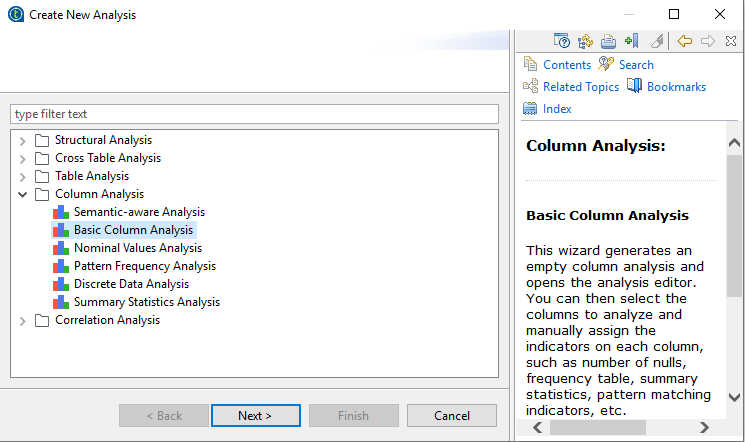 Picture of Talend Data Quality tools.