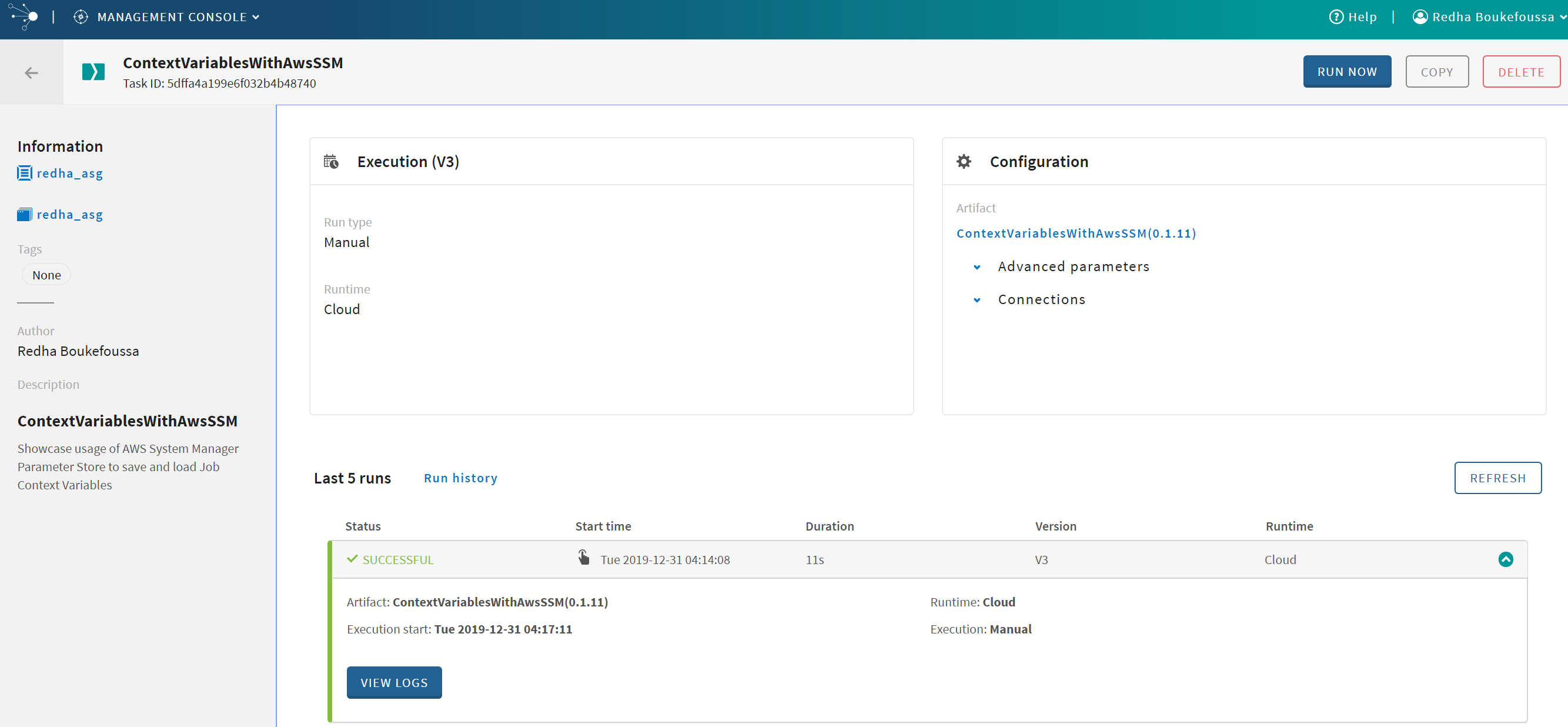 Picture of Talend Metadata Manager tools.